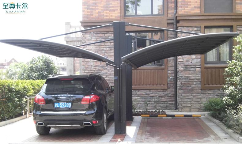 汽車停車棚圖片大全？