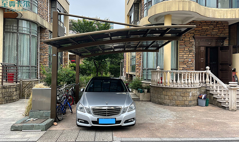 車棚圖片大全？小區車棚圖片？